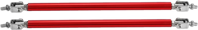 Eosnow 1 Paar 20 cm Auto vorderen Stoßstangenstab Strebe Modificationsstange (rot)