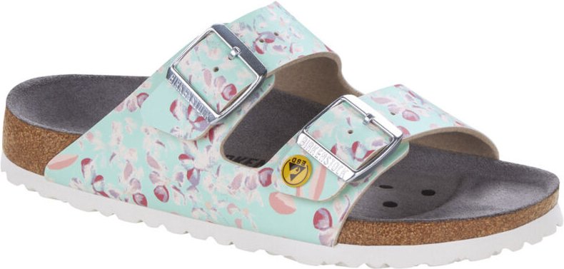 Birkenstock - Sandale Arizona esd Größe 40 flower field mint ( 4000379801 )