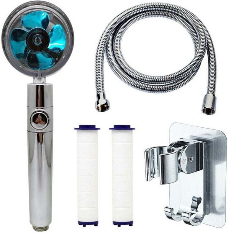 Vtizikl Pommeau de douche à main , pommeau de douche anticalcaire, pommeau de douche anticalcaire à économie d'eau, syst...