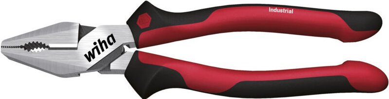 Kraftkombizange Industrial mit DynamicJoint® und OptiGrip mit extra langer Schneide 225 mm, 9' (34567) - Wiha