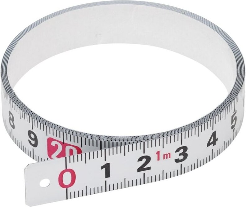 Bandmaß selbstklebend lnr 1m x 13mm - Tajima