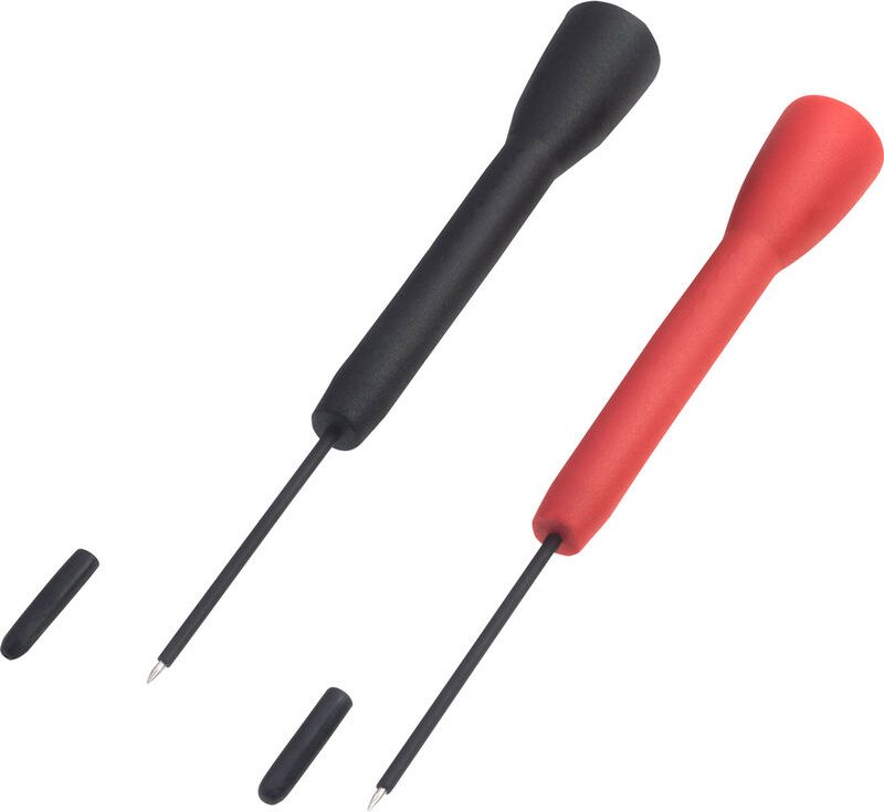 Voltcraft - MSS-101 Sicherheits-Prüfspitzen-Set Buchse 2 mm Schwarz, Rot 1 Set