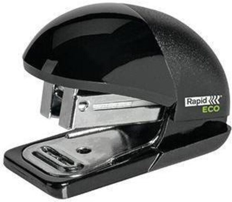 Rapid - Heftgerät eco Mini 24/6 26/6 fest 10 Bl. (80 g/m²) Kunststoff schwarz