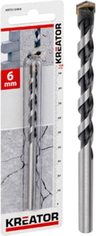 Beton-Hartmetallbohrer Ø 6x100mm KREATOR