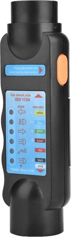 Vtizikl Testeur Remorque 7 Broches, 12V Testeur Feux Remorque Câble Câblage Circuit Outils de Diagnostic, pour Caravan R...