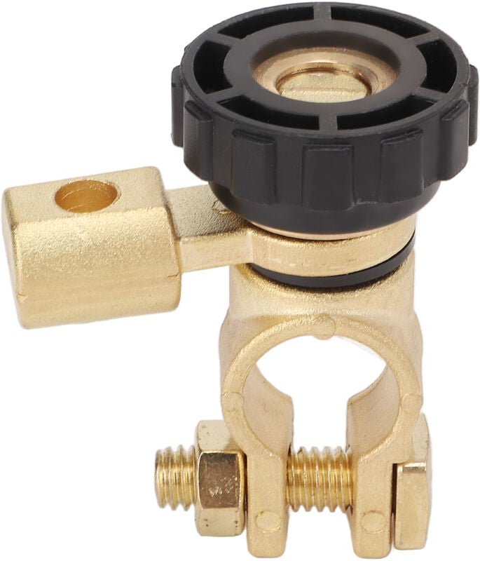 CHICIRIS Hauptbatterieschalter, robuster Messing-Isolator zum Trennen der Batterie, gute elektrische Leitfähigkeit, lang...