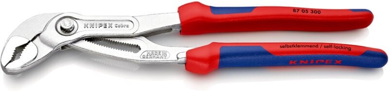 Knipex - Cobra 87 05 300 Wasserpumpenzange Schlüsselweite (metrisch) 60 mm 300 mm