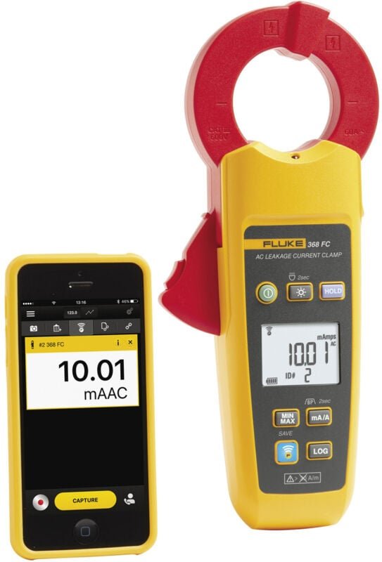 Fluke 368 FC Stromzange digital Datenlogger CAT III 600 V Anzeige (Counts): 3300