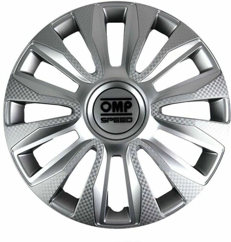 Radkappe OMP Magnum Silber 16"