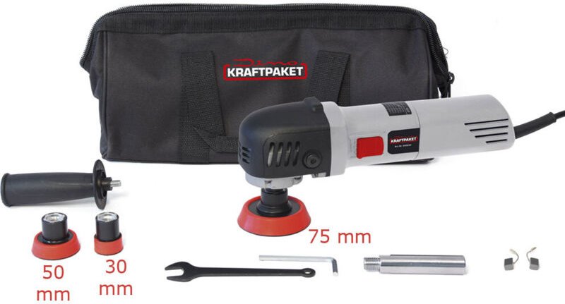 Dino Kraftpaket - 640244 Poliermaschine 230 v 710 w 800 - 2700 U/min 75 mm