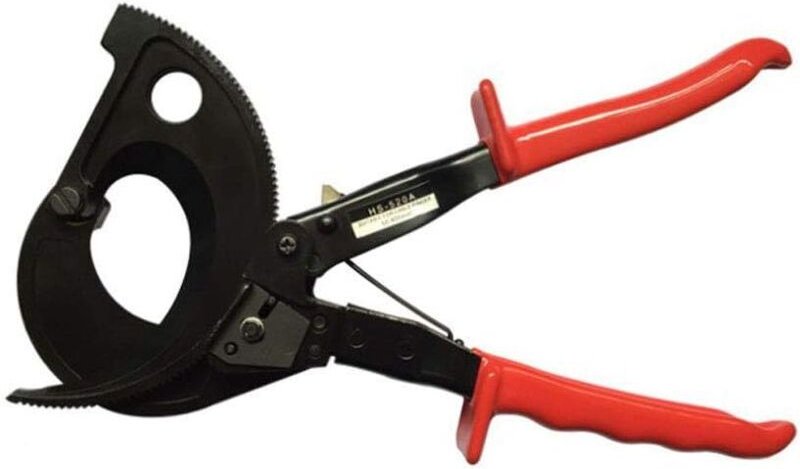 Mumu - HS-520A Selbsteinstellender Ratschen-Kabelschneider bis max. 400 mm² in Aluminium und Kupfer