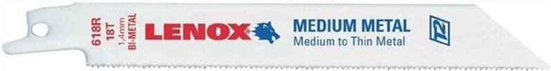 20566618R BIM-Säbelsägeblatt für Universalsanwendungen 152x19x0,9mm Sägeblatt-Länge 152 mm 5 s - Lenox