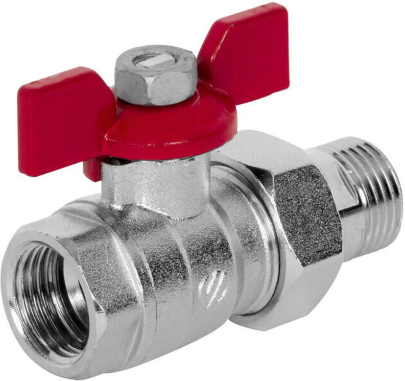 ARCO Kugelhahn mit Halbschraubenanschluss, Absperrklappe GZ GW 1" x 1" Turia 0117608