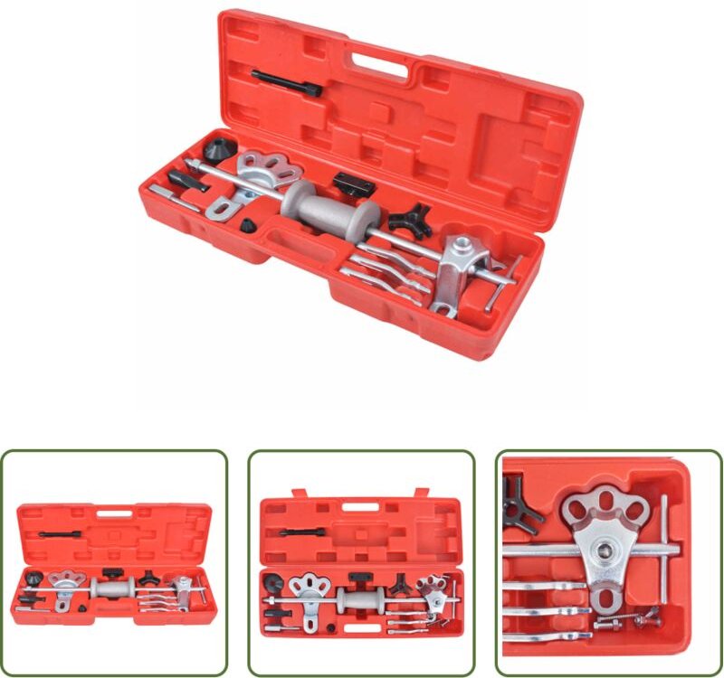 vidaXL Abzieher-Set - Gleithammer-Abzieher-Set 17-tlg.