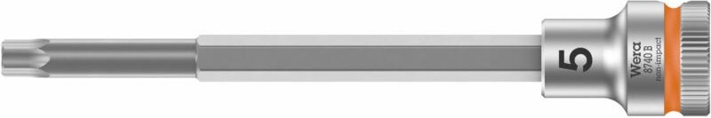 8740 b Zyklop Bitnuss mit 3/8'-Antrieb, mit extra schlankem Profilbereich 5.0x107.0 - Wera