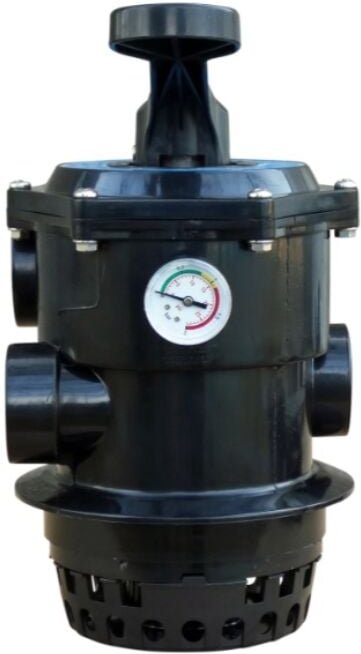 6-Wege-Top-Mount-Ventil Komplettset für oku eco & Bali Filterbehälter