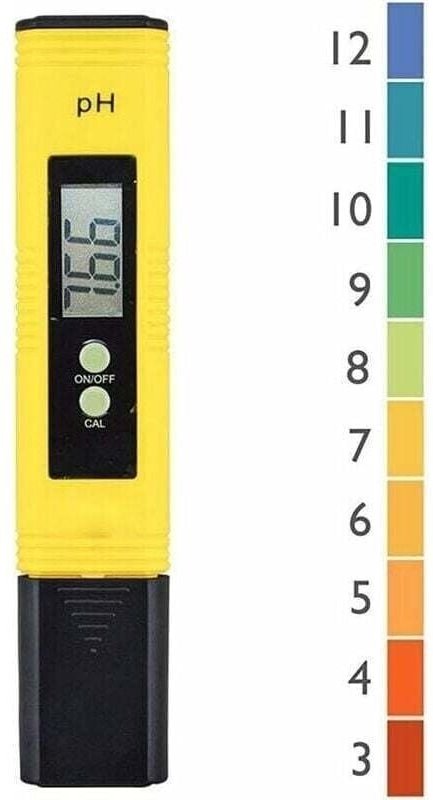 Professionelles pH-Messgerät mit automatischer Kalibrierungsfunktion und einem Messbereich von 0,00–14,00 für Trinkwasse...