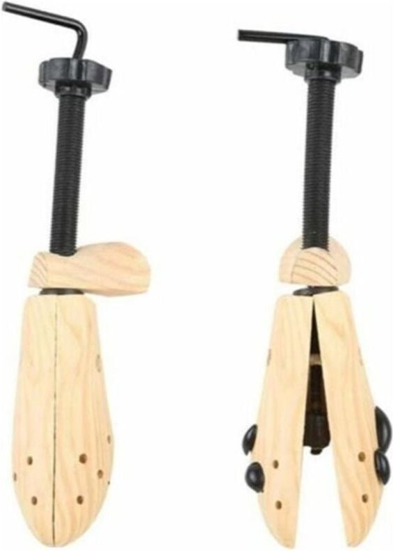 Thumbnail - Schuhspanner aus Holz, holzfarben, Sicherheitsschuhe, Größe L (42-46)