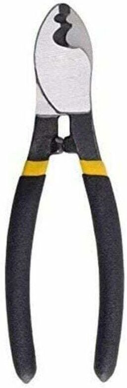 Pince coupante de 165 mm avec mâchoires de serrage, adaptée aux fils d'aluminium et de cuivre.