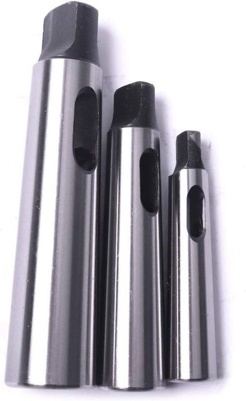 ZVD - Adaptateur de réduction de douille de foret conique Morse 3PCS pour tour de fraisage