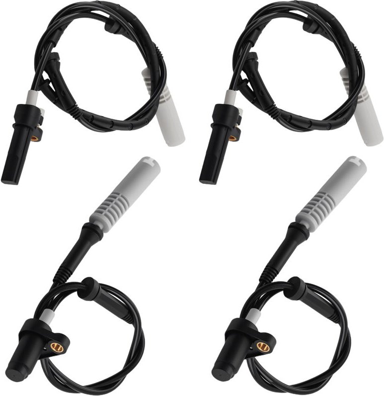 4PC ABS Raddrehzahlsensor for BMW 328i 540i 1997-1998 2793 ccm 142 KW 193 PS