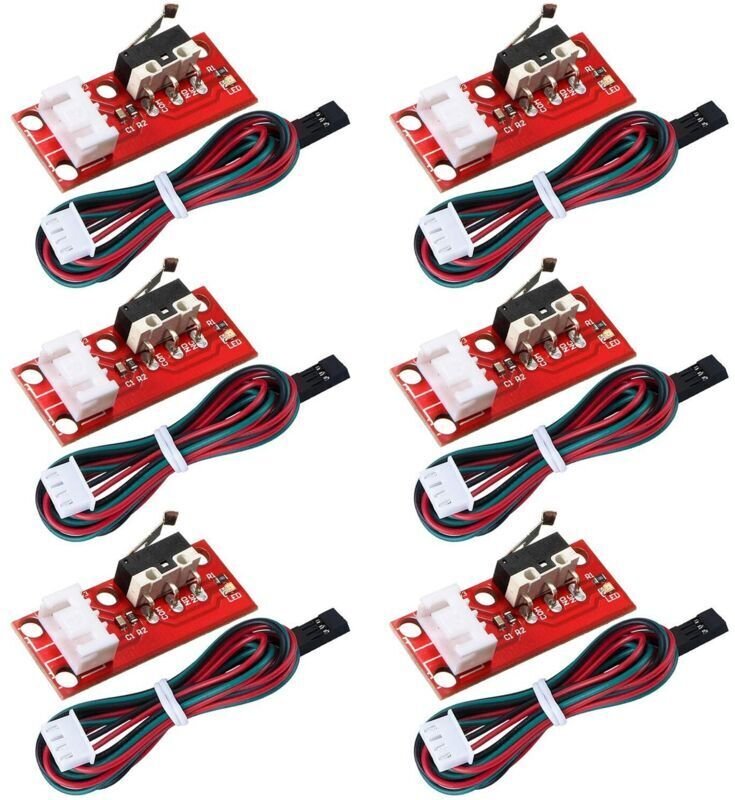 Stück mechanische Endschalter für RepRap Prusa Mendel CNC Arduino Mega 2560 RAMPS 1.4 3D-Drucker