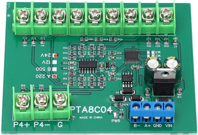 TOPINCN 4-Kanal PT100 RTD Temperatursensor-Erkennungsmodul Stabile Erkennungsplatine für Konstanttemperatursysteme für M...