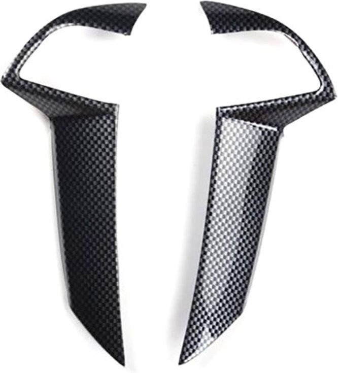 Tlily - Für Honda Accord 8Th 2008-2013 Auto Lenkrad Dekoration Lünette Abdeckung Trim Rahmen Aufkleber Innen Zubehör