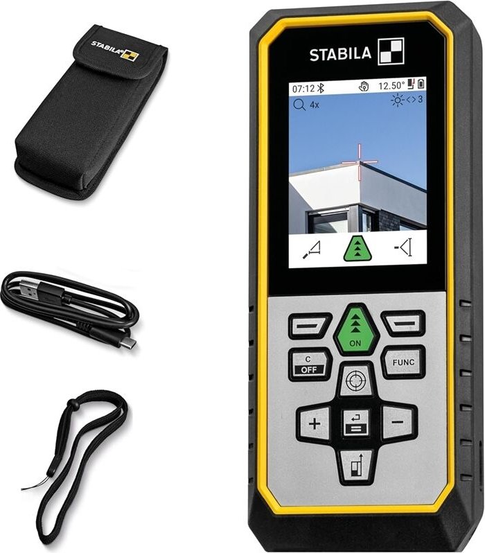 Stabila Laser Entfernungsmesser LD 530 BT mit integriertem Li-Ionen Akku 20123