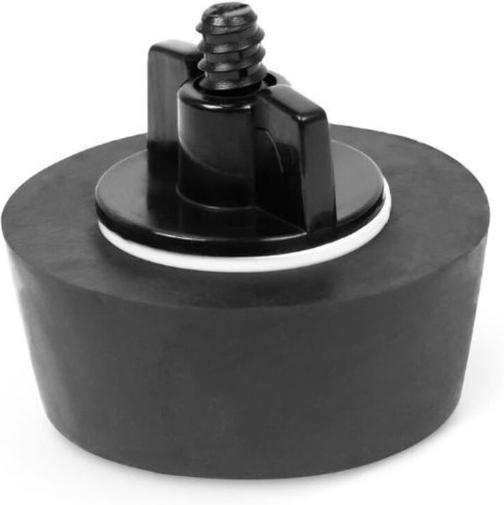 Kegel-Verschlussstopfen aus Gummimaterial 2"