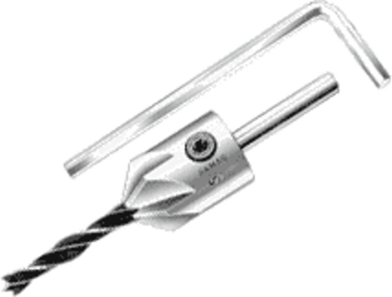 Bohrer-Senker-Satz WS 6 mm