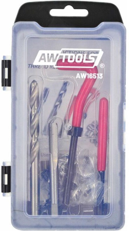 AWTOOLS Gewindereparaturset M10x1,5 30 Stück.