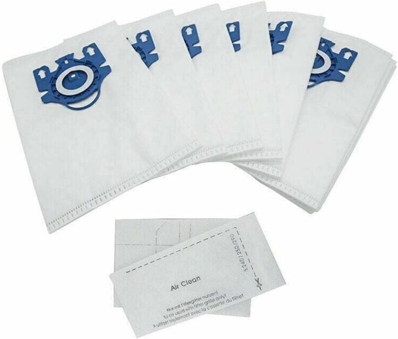 CHOYCLIT 10er-Pack Ersatzbeutel für Miele HyClean 3D Efficiency GN Classic C1 Complete C2 C3 Series S2000 S5000 S8000 St...