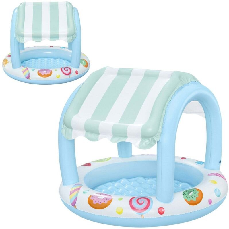 Kinderbecken mit dach 104 x 84 cm bestway 52638