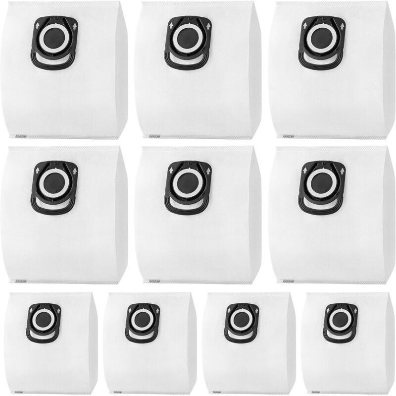 10 Hygiene+ Beutel ZR200520 ZR200720 ZR200920 Kompatibel mit Rowenta Silence Force Tefal Moulinex Green Force Power XXL ...