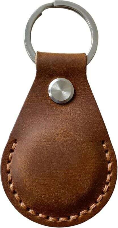 Airtag-Leder-Schlüsselanhänger, Airtag-Lederanhänger, Airtag-Hülle