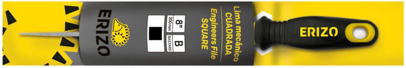 Feile zum Feilen ERIZO 8" karriert Genug