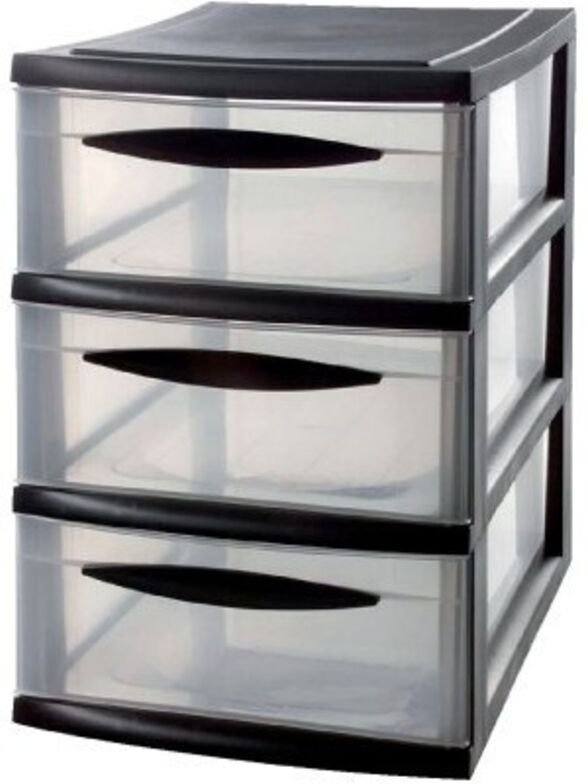 Aufbewahrungsmodul Format A5 18 x 28 x 27,5 Schwarz