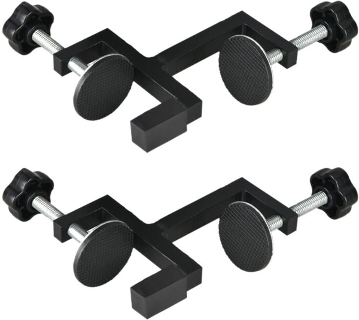 2 stücke Y-Clip Holzbearbeitung 10-57mm Bidirektionale Klemme Carpenter Heavy Duty Schraubstock Desktop Clip Dual-zweck ...