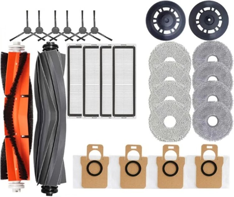 26PC für L30 Ultra Wichtigsten Seite Pinsel Filter Mopp Staub Tasche