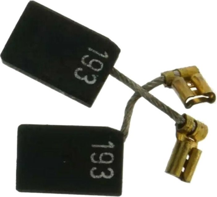 Trade-shop - 2x Kohlebürsten Motorkohlen 6x12,5x19mm kompatibel mit Metabo W14-125 Ergo, W14-150 Ergo Winkelschleifer, K...