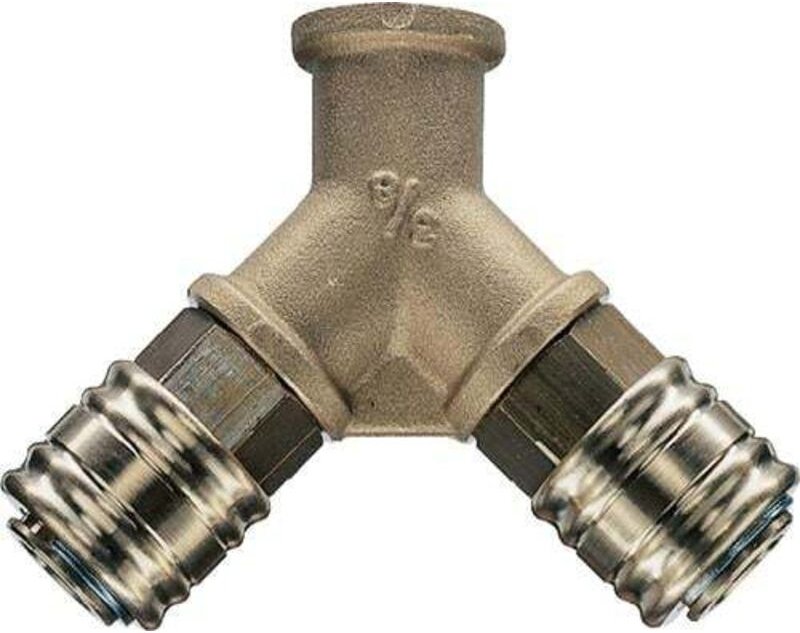 EWO Verteiler Gewinde y-Verteiler G 3/8 ″/15,39 mm - 128004