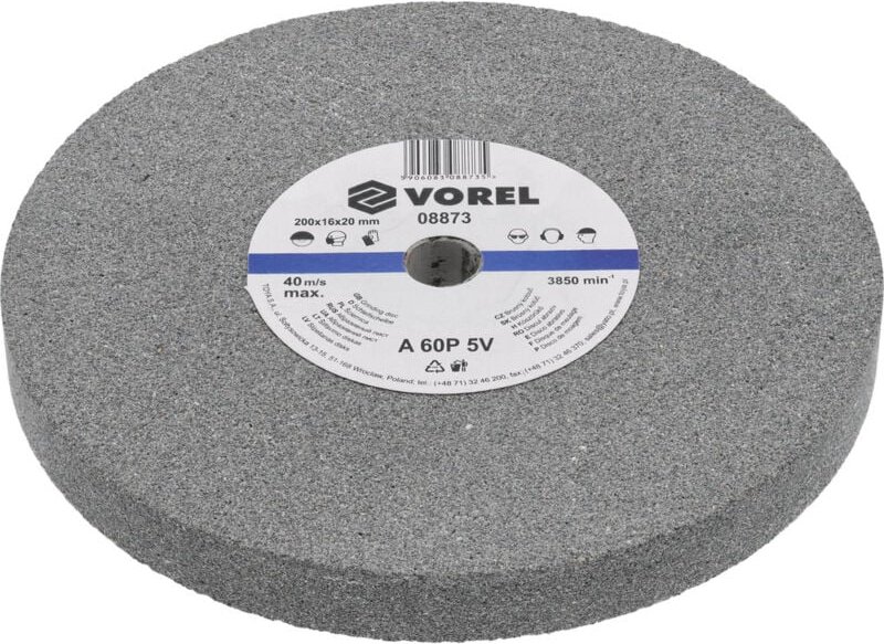 VOREL FEINSCHLEIFSCHEIBE 2001620mm 08873