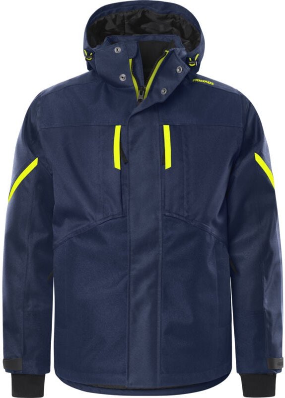 FRISTADS 127559-556 Airtech® Winterjacke 4058 GTC Gr.2XL Marine/Warnschutz-Gelb