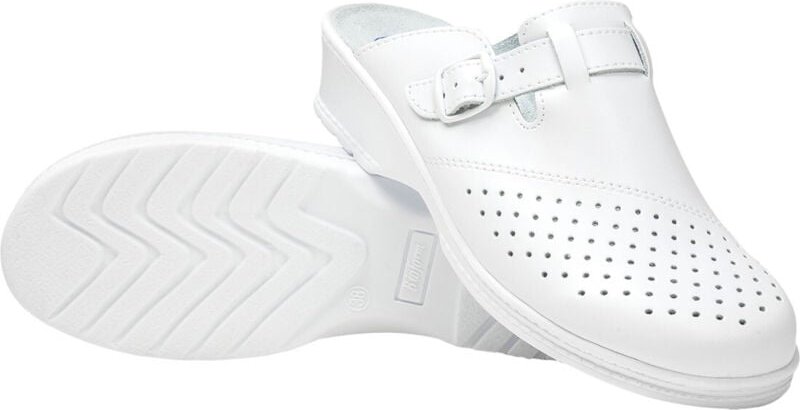 Damen Berufsclogs in weiß 39