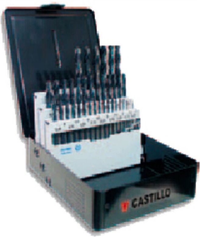 Bohrerkoffer 19 Einheiten 10x0,5 HSS
