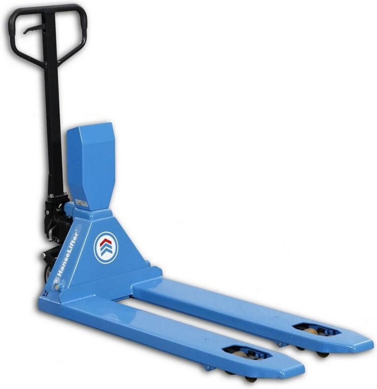 HanseLifter WHP-DE1500 Palettenhubwagen mit Waage und Drucker Tragkraft 1500kg