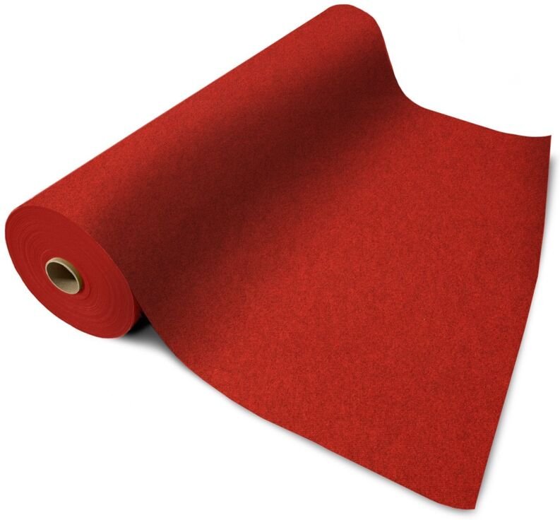 Messeteppich auf Maß Sintra Rot meliert 0715 200 x 250 cm