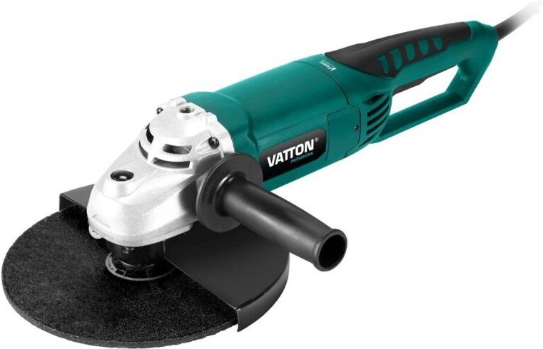 Schleifmaschine mit Funkenschutz (2400 W, 230 mm, 6000 U/min) mit ergonomischem Design