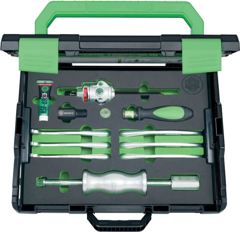 3-armiger Kombi-Abzieher m. Sperrmechanismus Kukko